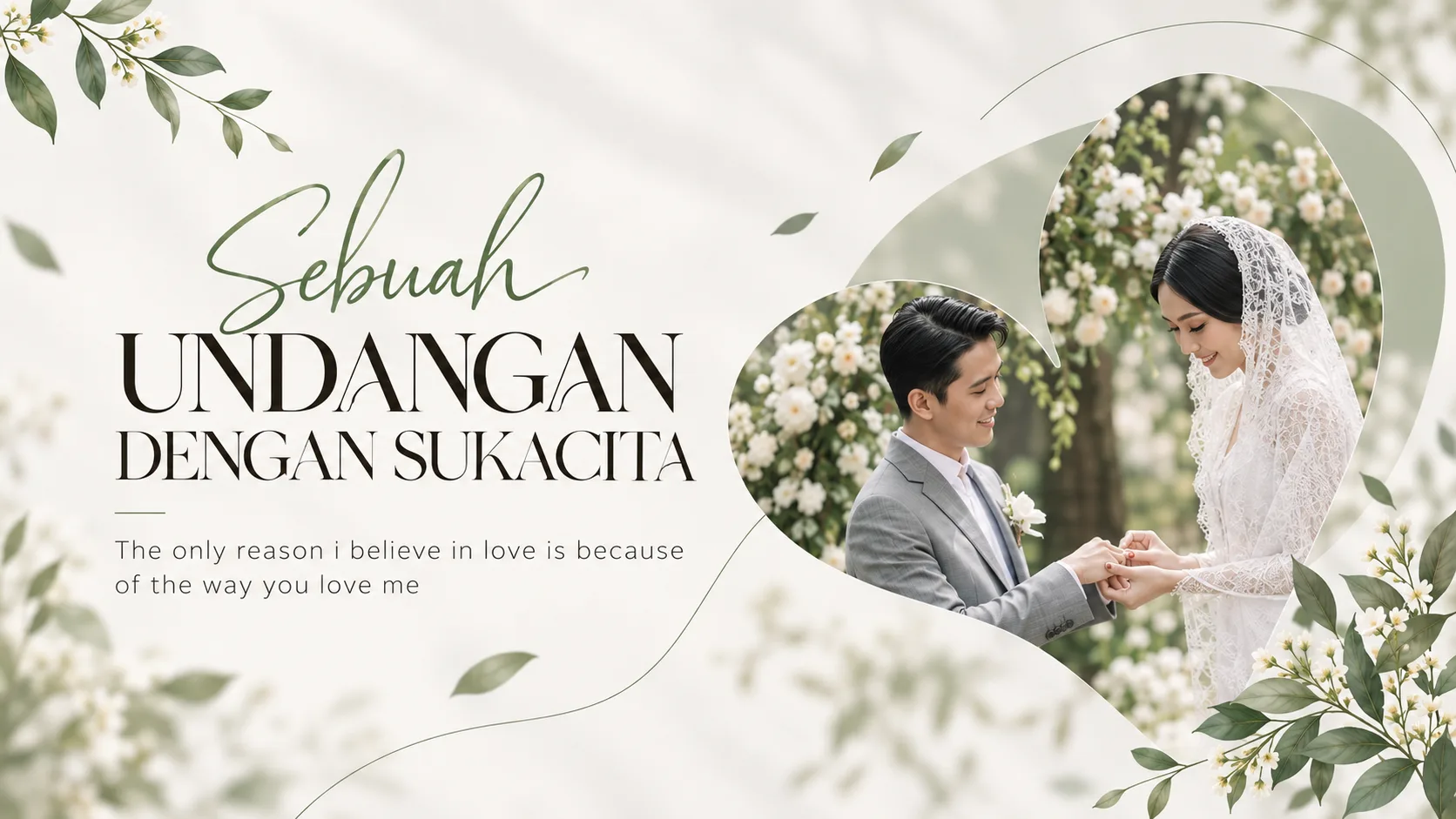 Marrycene wedding banner